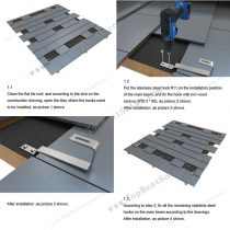 flat tile solar mounting