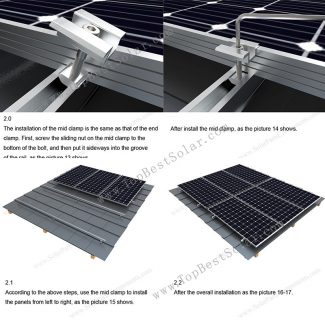 flat tile roof mounts for solar