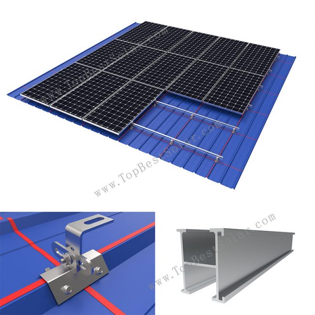 Solar Metal Roof Racking, SPC-RF-CK02-HR Solar Metal Roof Racking, SPC-RF-CK02-HR