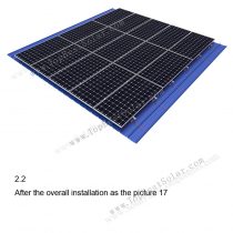 solar panel metal roof racking system