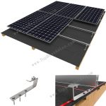 solar panel shingle roof mount
