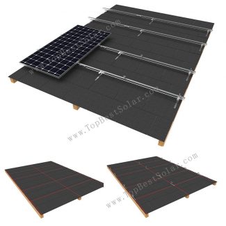 solar panel shingle roofing mounts