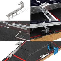 solar shingle roof mounting