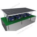 solar carport mounting system