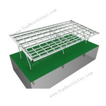 solar module carport mounting system