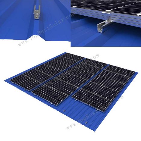 railless solar racking