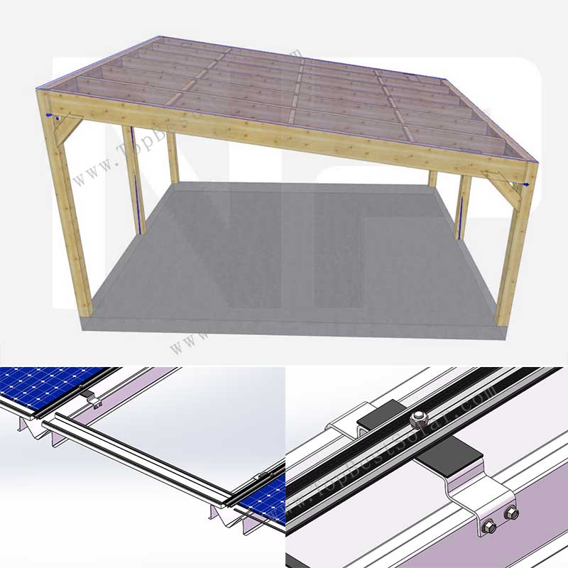 Water proof BIPV components 