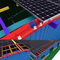 BIPV solar mounting system