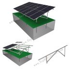 Carbon steel Ground rack for solar panel