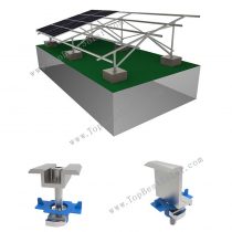 Carbon steel Ground rack for solar panel factory