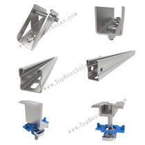 Ground racks carbon steel structure HDG