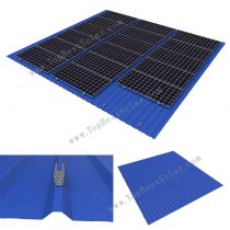 solar metal roof rack mini U rail