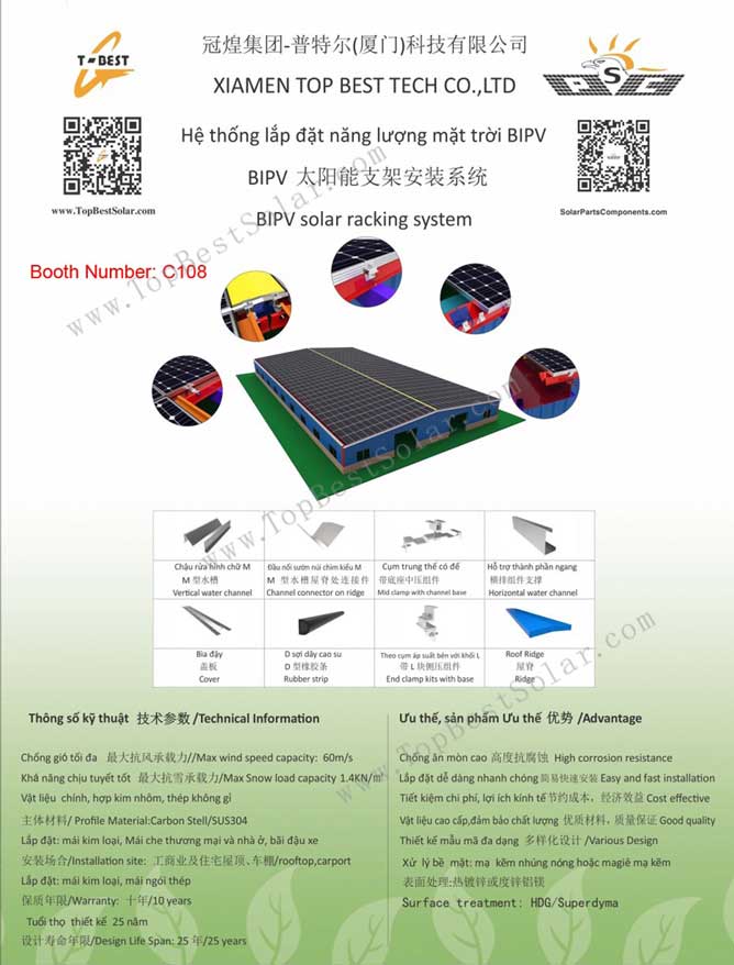 Future energy show Vietnam BIPV