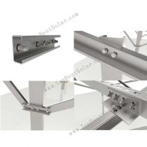 Pile Ground Mount Racks factory