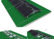 solar ballasted racking east west