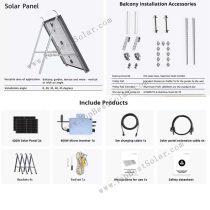 Complete Balcony solar system