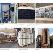 Solar carport system packing