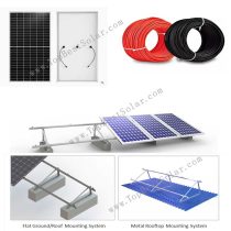 Solar roof Triangle power system