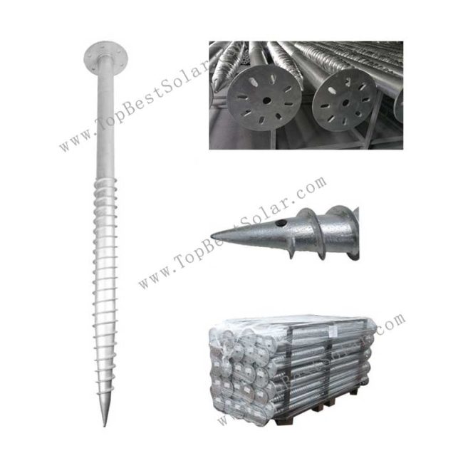 Screw piles foundation manufacturer