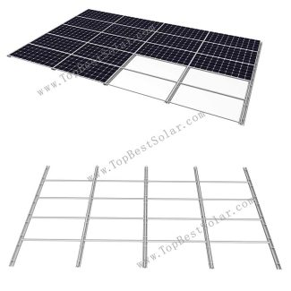 Waterproof solar rack for roof
