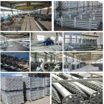 Double Flanged ground screw HDG factory