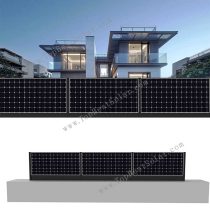 Solar Fence system simplify the installation