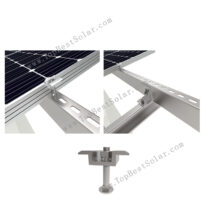 Solar Ground Mount Single Pole System Modular