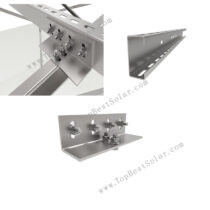 Solar Ground Mount Single Pole System Energy-Efficient