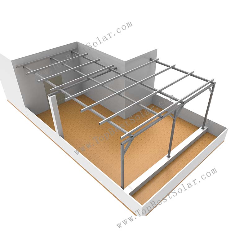 Residential clamp for BIPV PV panel