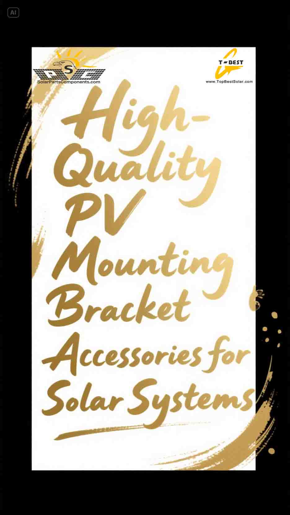 PV mounting bracket accessories