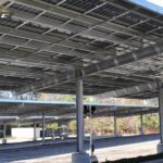 DIN-certified solar carport drainage system