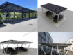 Aluminum Waterproof Solar Carport Racking Structure