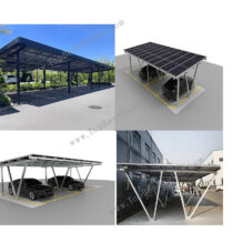 Aluminum Waterproof Solar Carport Racking Structure