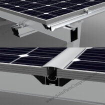Aluminum Waterproof Solar Carport Racking Structure