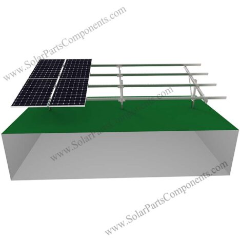 Solar-Ground-Mount-Single-Pole-System-factory