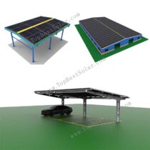 Solar waterproof mounting
