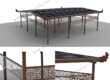 waterproof pergola sun shade