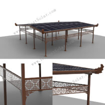 waterproof pergola sun shade