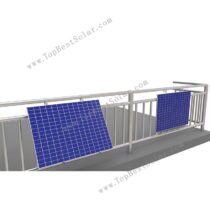 The Balcony adjustable solar racking kits