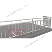 The Balcony adjustable solar racking kits
