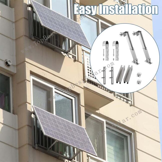 The Balcony adjustable solar racking kits The Balcony adjustable solar racking kits