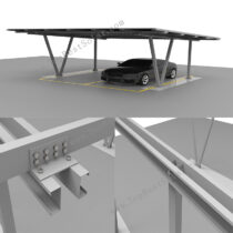 Solar Panel Ground Mounting Carport & Canopies