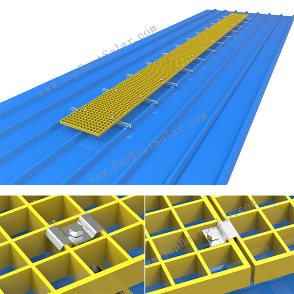 solar FRP walkway