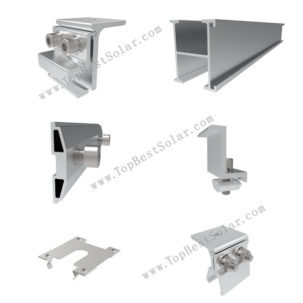 Metal roof clip