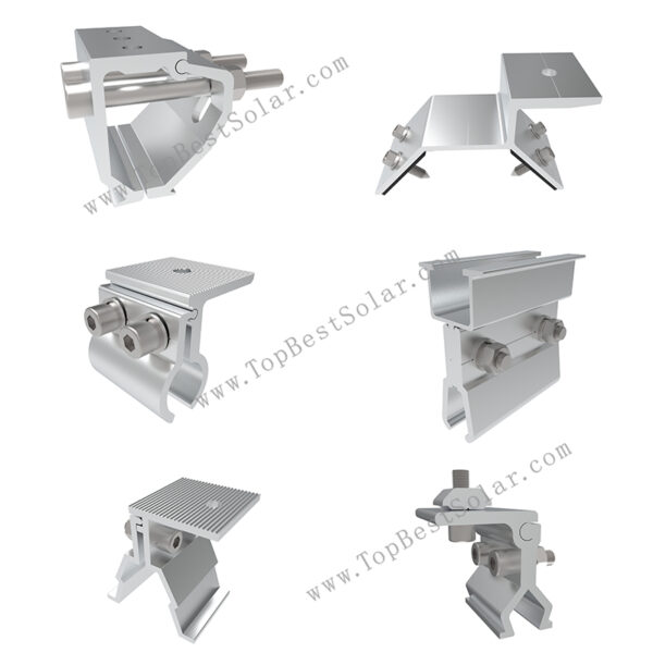 Metal roof clip