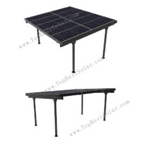 solar carport structure design