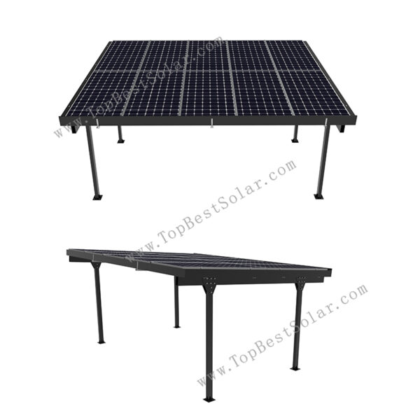solar carport structure design