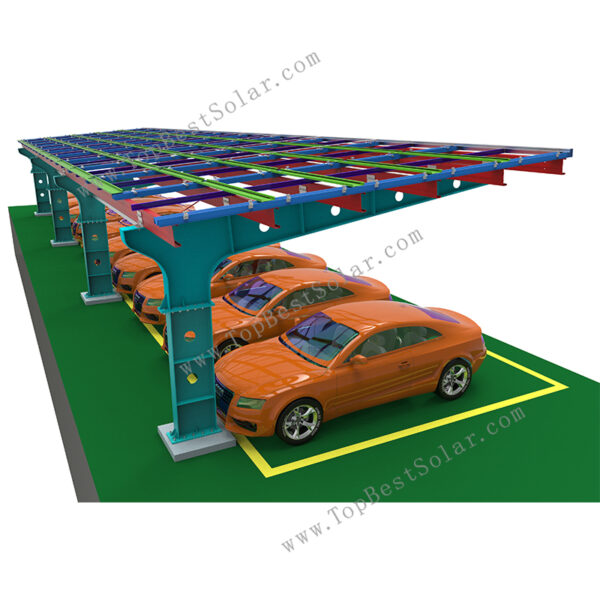 Solar carport with EV charging Solar Carport EV Charging Stations