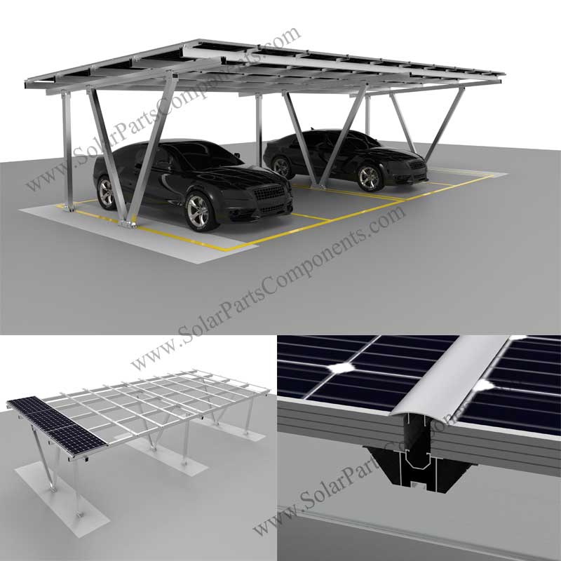 Solar Carport Canopy Solutions aluminum Solar Carport Canopy Solutions aluminum
