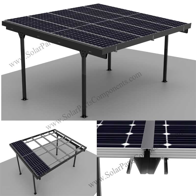 Solar Carport Canopy Solutions waterproof Solar Carport Canopy Solutions waterproof